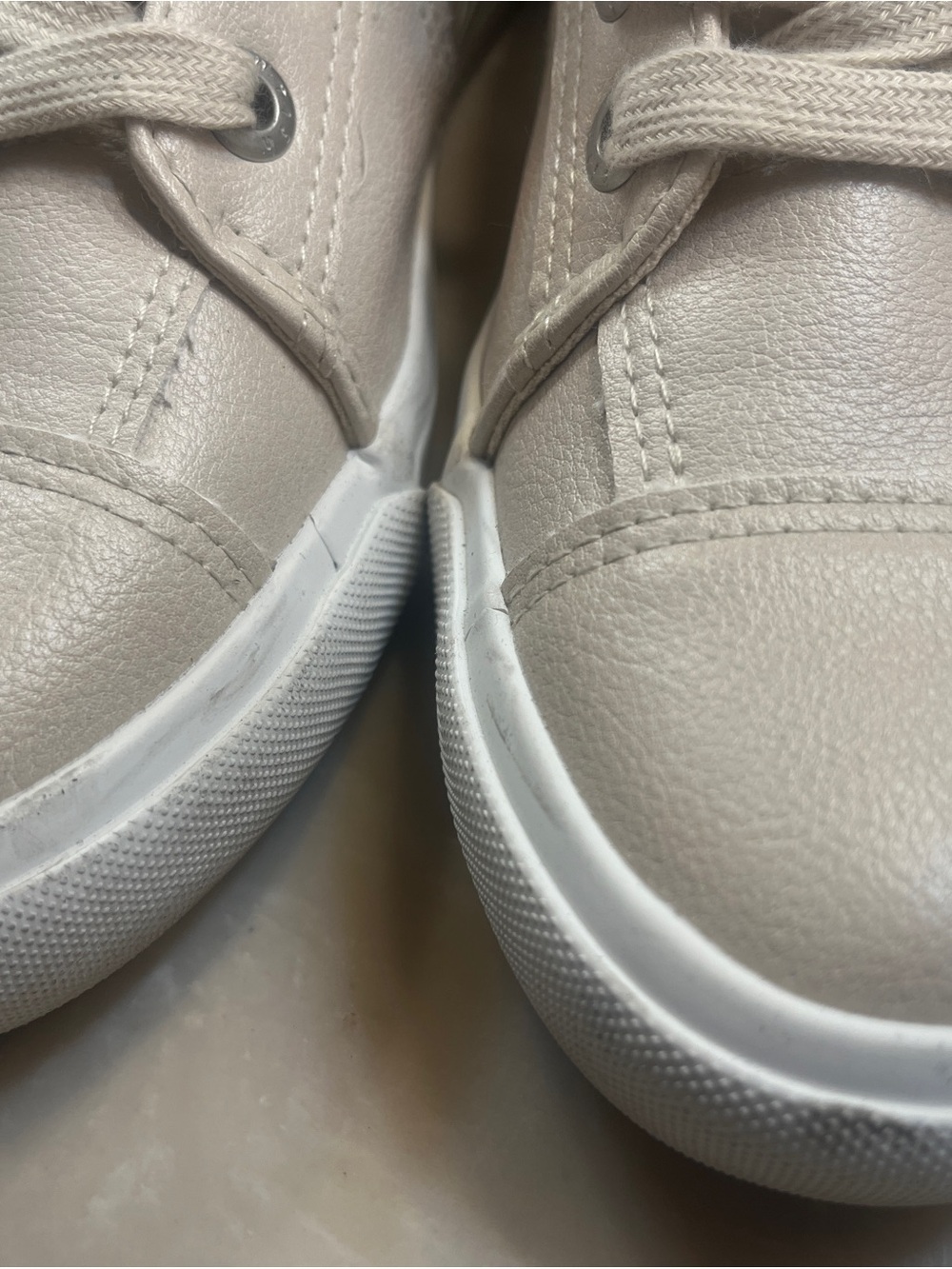 Blowfish Malibu Sand & White Women's Lace-Up Sneakers